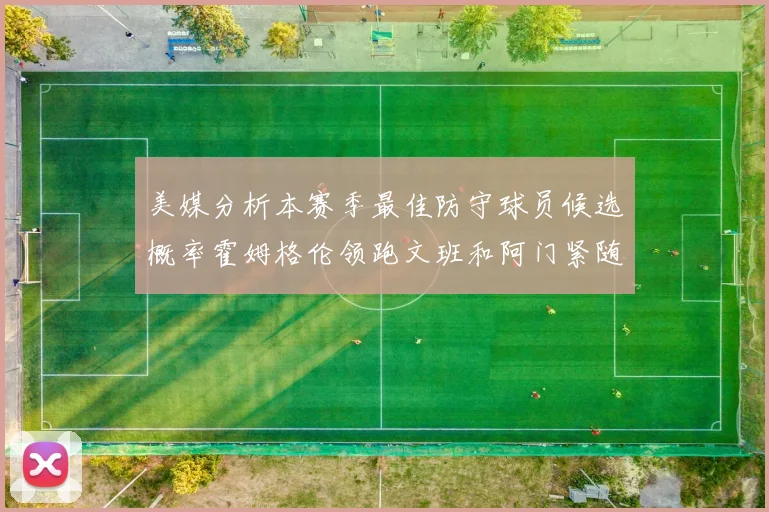 美媒分析本赛季最佳防守球员候选概率霍姆格伦领跑文班和阿门紧随其后
