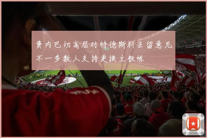 费内巴切高层对特德斯科去留意见不一多数人支持更换主教练